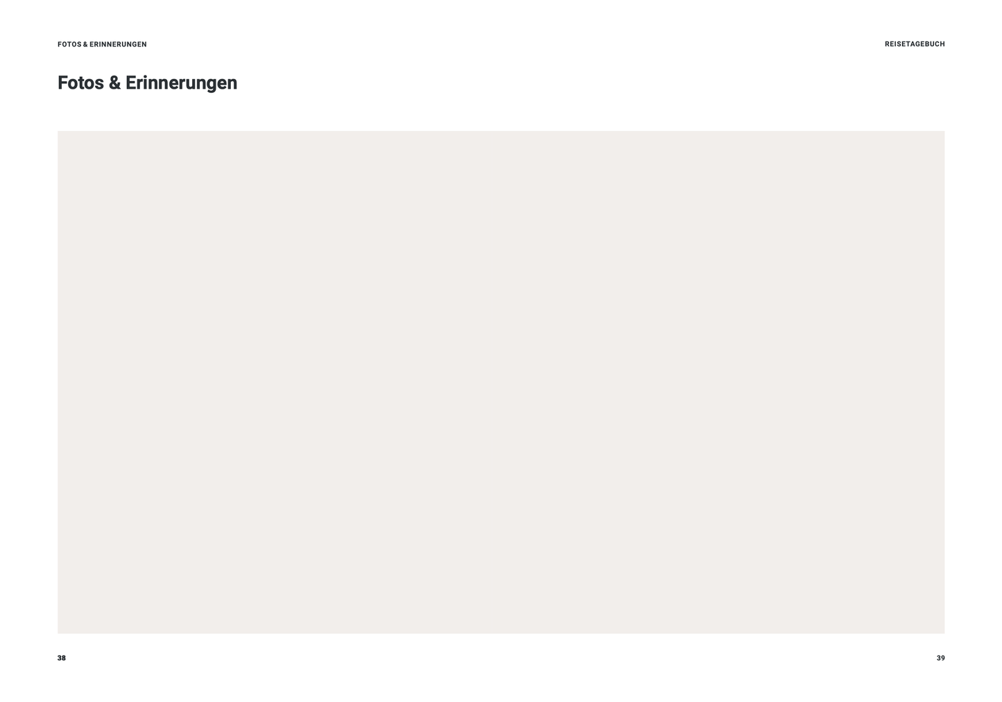 Reisetagebuch "Glücksmomente"